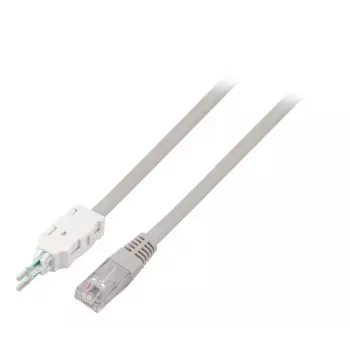 Sieťový kábel EFB Elektronik 46131.1 sivý 1 m