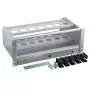 Subrack EFB Elektronik 53711.1 — hliníkové/termoplastové puzdro, 483×295×178 mm, sivá