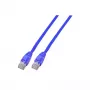 Sieťový kábel EFB Elektronik 5m Cat6 RJ-45 U/UTP modrý