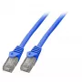 Sieťový kábel EFB Elektronik K8104BL.7,5 RJ-45 Cat6 7,5m modrý
