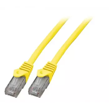 Sieťový kábel EFB Elektronik K8104GE.7,5 RJ-45 Cat6 7,5 m žltý