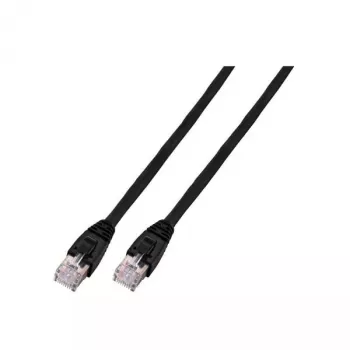Sieťový kábel EFB Elektronik 1m Cat6 RJ-45 U/UTP čierny