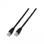 Sieťový kábel EFB Elektronik 1m Cat6 RJ-45 U/UTP čierny