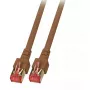 Sieťový kábel EFB Elektronik K5517.0,25 RJ-45 Cat6 0,25 m hnedý
