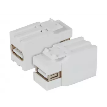 Keystone modul EFB Elektronik EB498V2 plochý biely
