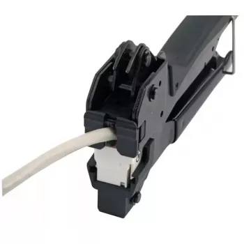 Krimpovacie kliešte EFB Elektronik EHT-040 — krimpovač káblov, ručné náradie, čierny