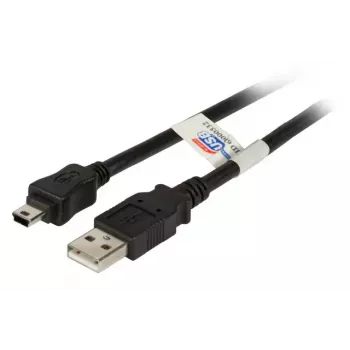 USB kábel EFB Elektronik K5251SW.5 5 m USB A Mini-USB B čierny