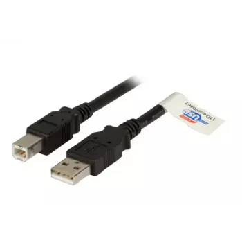 USB 2.0 dátový kábel EFB Elektronik K5256SW.1,5 — USB A na USB B, 1,5 m, čierny