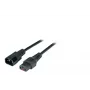Napájací kábel EFB Elektronik EK601SW.3 čierny 3 m