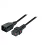 Napájací kábel EFB Elektronik EK607SW.1 čierny 1 m