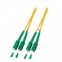 Optický kábel EFB Elektronik O2561.0,5 0,5 m SC žltý