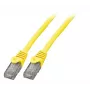 Sieťový kábel EFB Elektronik K8104GE.20 RJ-45 Cat6 20 m žltý