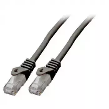 Sieťový kábel EFB Elektronik K8104SW.15 RJ-45 Cat6 15 m čierny