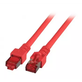 Sieťový kábel EFB Elektronik K5512.50 RJ-45 Cat6 50 m červený