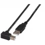 USB kábel EFB Elektronik K5260SW.1,8 1,8 m USB A USB B čierny
