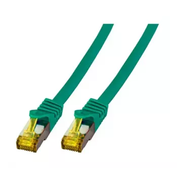 Sieťový kábel EFB Elektronik MK7001.10GR RJ-45 Cat6a 10 m zelený