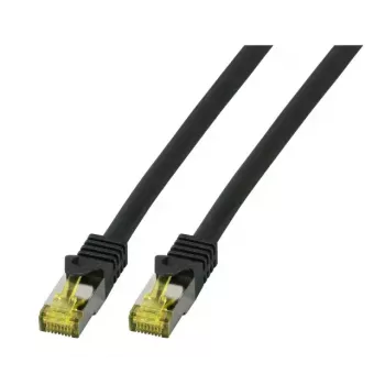 Sieťový kábel EFB Elektronik MK7001.25B RJ-45 Cat6a 25 m čierny