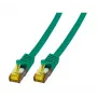 Sieťový kábel EFB Elektronik MK7001.25GR RJ-45 Cat6a 25 m zelený