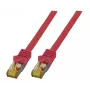 Sieťový kábel EFB Elektronik MK7001.30R červený 30 m Cat6a S/FTP