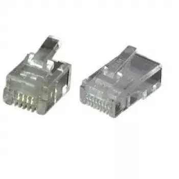 Konektor RJ45 UTP EFB Elektronik E-MO 8/8 SF transparentný