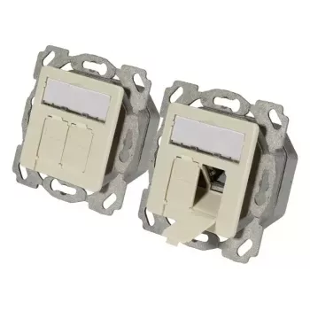 Zásuvka 2 x RJ-45 EFB Elektronik ET-25133.1V1