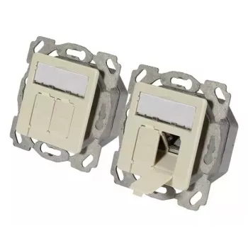 Zásuvka 2 x RJ-45 EFB Elektronik ET-25130.1V1