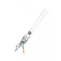 Sieťový kábel EFB Elektronik MK7104.100W S/FTP Cat7 100 m biely