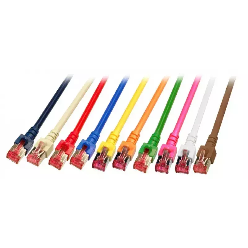 Sieťový kábel EFB Elektronik K5513.40 40 m Cat6 S/FTP modrý