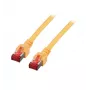 Sieťový kábel EFB Elektronik K5511.40 Cat6 S/FTP (S-STP) 40 m žltý RJ-45