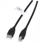 USB kábel EFB Elektronik K5203.1,8 1,8 m USB A USB B čierny