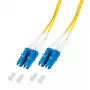 Optický kábel EFB Elektronik O0350.1-1.2 1 m 2x LC žltý