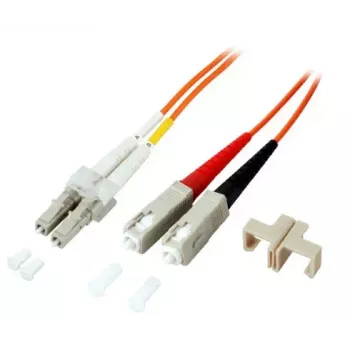 Optický kábel EFB Elektronik O0320.50 50 m LC SC oranžový