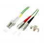 Optický kábel EFB Elektronik O0323.3OM5 3 m 2x SC 2x LC zelený