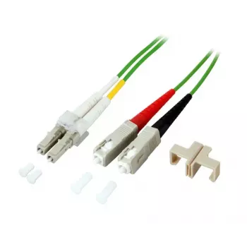 Optický kábel EFB Elektronik O0323.5OM5 5 m 2x SC 2x LC zelený