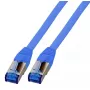 Sieťový kábel EFB Elektronik K5525FBL.0,25 RJ-45 Cat6a 0,25 m modrý