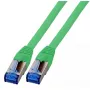 EFB Elektronik K5525FGN.15 RJ-45 Cat6a S/FTP patch kábel, 15 m, zelený