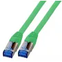 Sieťový kábel EFB Elektronik K5525FGN.30 RJ-45 Cat6a 30 m zelený