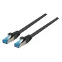 Sieťový kábel EFB K5525FSW.25 Cat6a S/FTP (S-STP) 25 m RJ-45 na RJ-45 čierny
