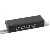 Patch panel EFB Elektronik 37737SW.8 RJ-45 10000 Mbit/s čierny 1U
