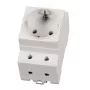 Zásuvka EFB Elektronik EK633.1 sivá