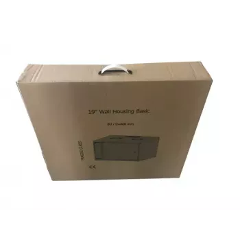 Nástenný rack EFB Elektronik WGB-1909TS.60 9U, max. nosnosť 80 kg, čierny