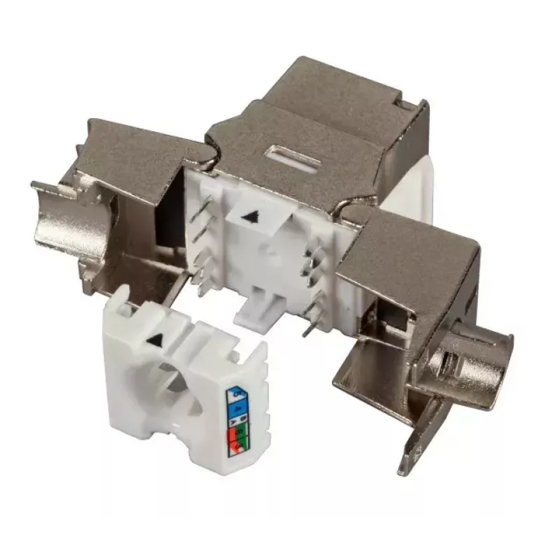 Keystone modul EFB Elektronik E-20092 plochý strieborný RJ-45