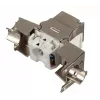 Keystone modul EFB Elektronik E-20092 plochý strieborný RJ-45