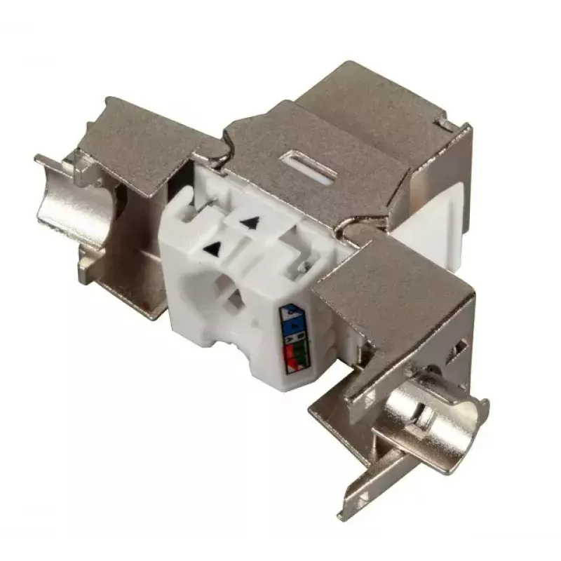 Keystone modul EFB Elektronik E-20092 plochý strieborný RJ-45