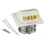 Zápustná FTTH dátová zásuvka EFB Elektronik FTTH-OUTLET-SC-OM3 biela
