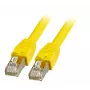 Sieťový kábel EFB Elektronik K5528GE.2 RJ-45 Cat8.1 2 m žltý