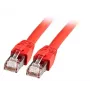 Sieťový kábel EFB Elektronik K5528RT.5 červený 5 m Cat8.1 S/FTP