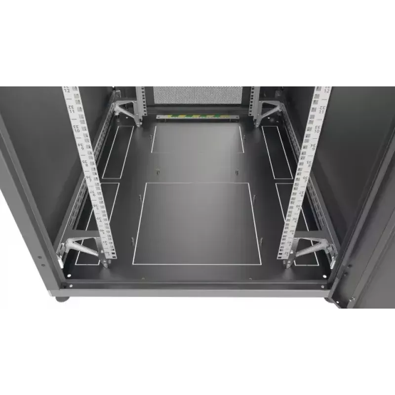 Voľne stojaci rack EFB Elektronik PRO-4288TS.P1 42U čierny 1000 kg