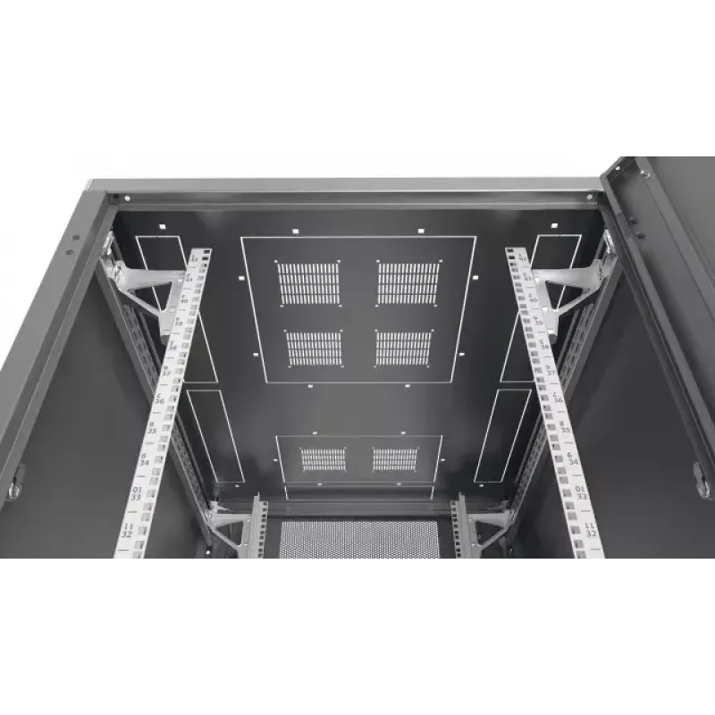 Voľne stojaci rack EFB Elektronik PRO-4288TS.P1 42U čierny 1000 kg