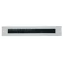 EFB Elektronik PRO-SOB06B Soklový panel racku s kefou, 600 mm, čierny (RAL 9005)
